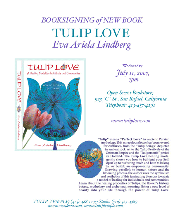 Tulip Love Book Presentation Flyer
