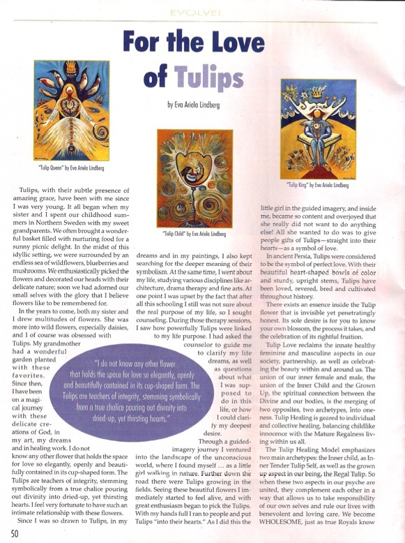 For the Love of Tulips Article